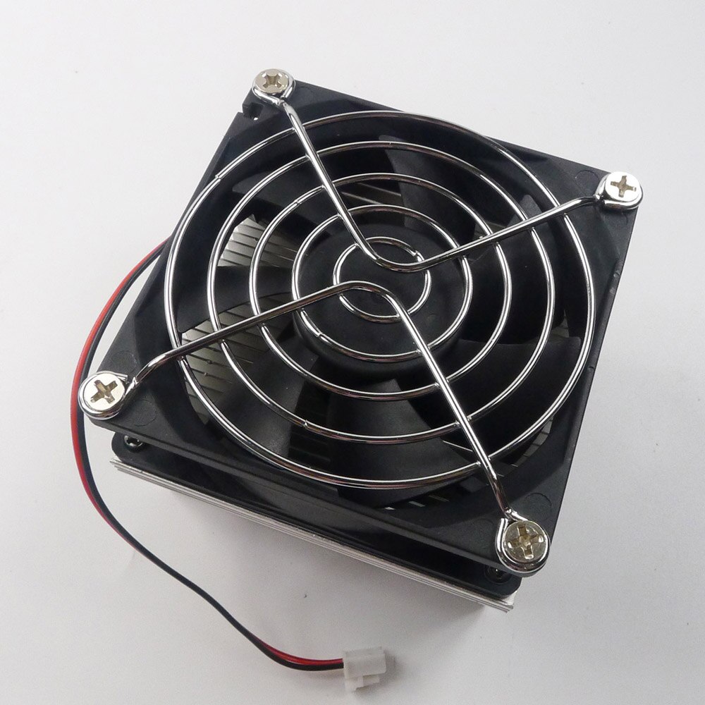 Kühlkörper Fans DC12V + 44mm Glas objektiv Bausätze für 20W 30W 50W 100W Hohe Energie LED