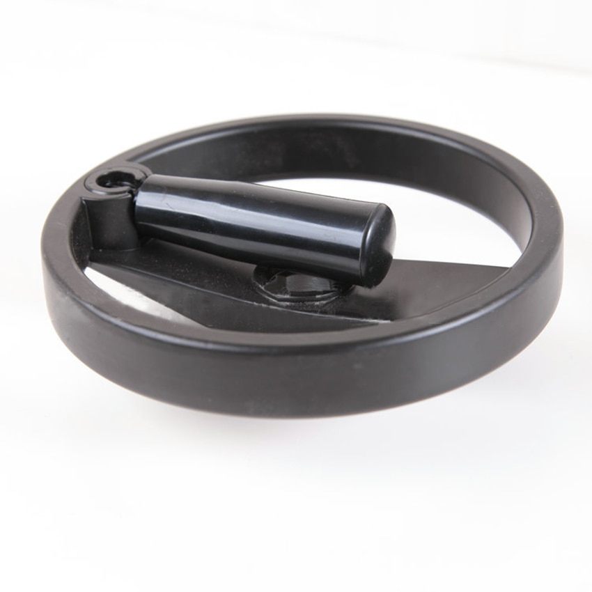 Roue à main repliable avec poignée rotative, 12x100/12x125/16x160/18x200, changement de vitesse, pour fraiseuse, tours, meuleuses, Etc.