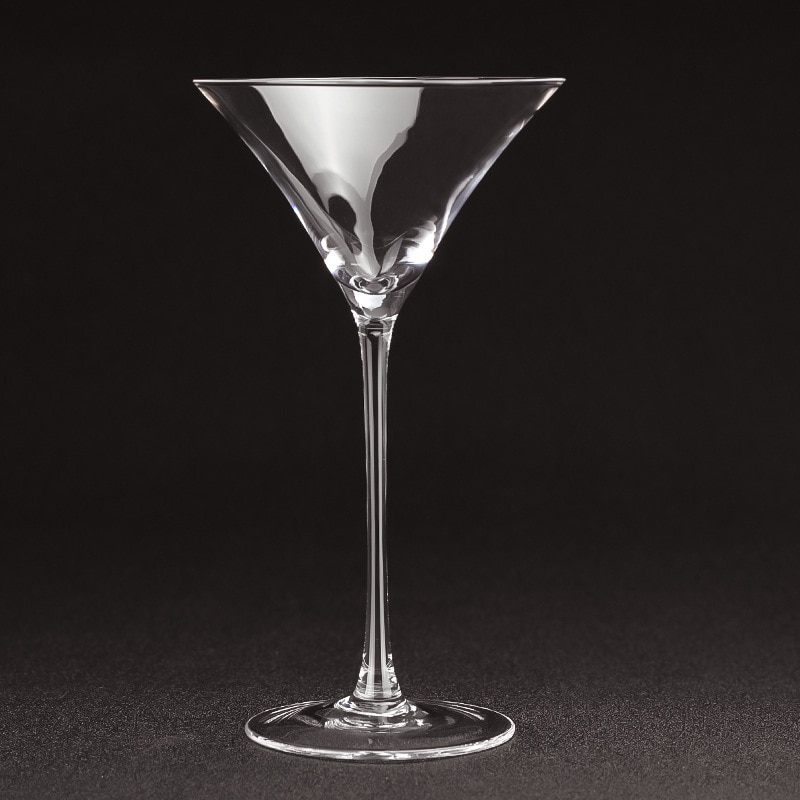 Lead-Free Crystal Horn Martini Glass Japanese Crystal Triangle Martini \Cocktail \Champagne Glass