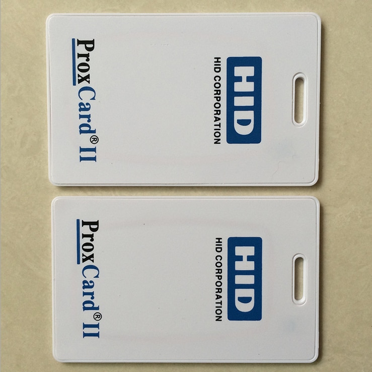 125khz Genuine H-ID ProxCard II 1326 LMSMV Clamshell Proximity Card for Access Control Standard 26 Bit H10301 Format