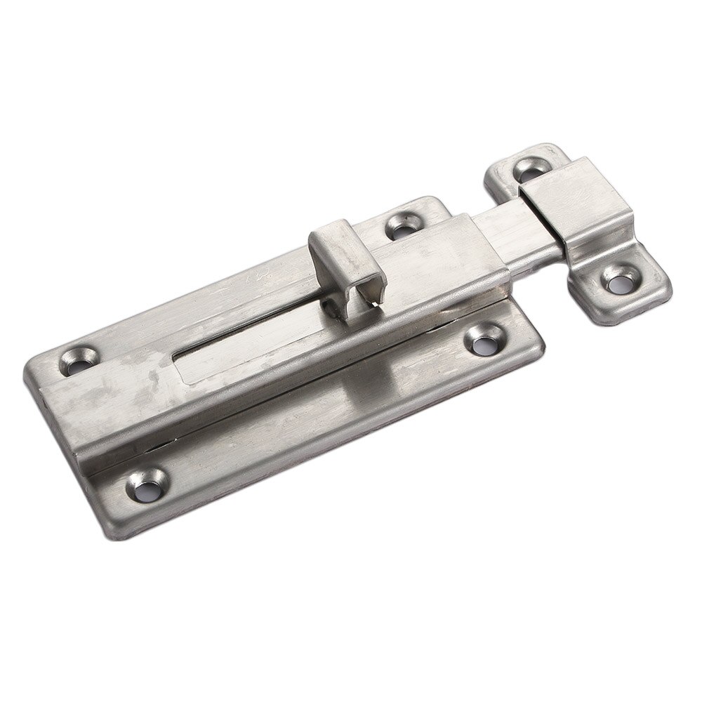 1 Pcs Stainless Steel Door Window Lock Bolt Cabinet Slide Padlock Clasp For Bathroom Bedroom Home Improvement