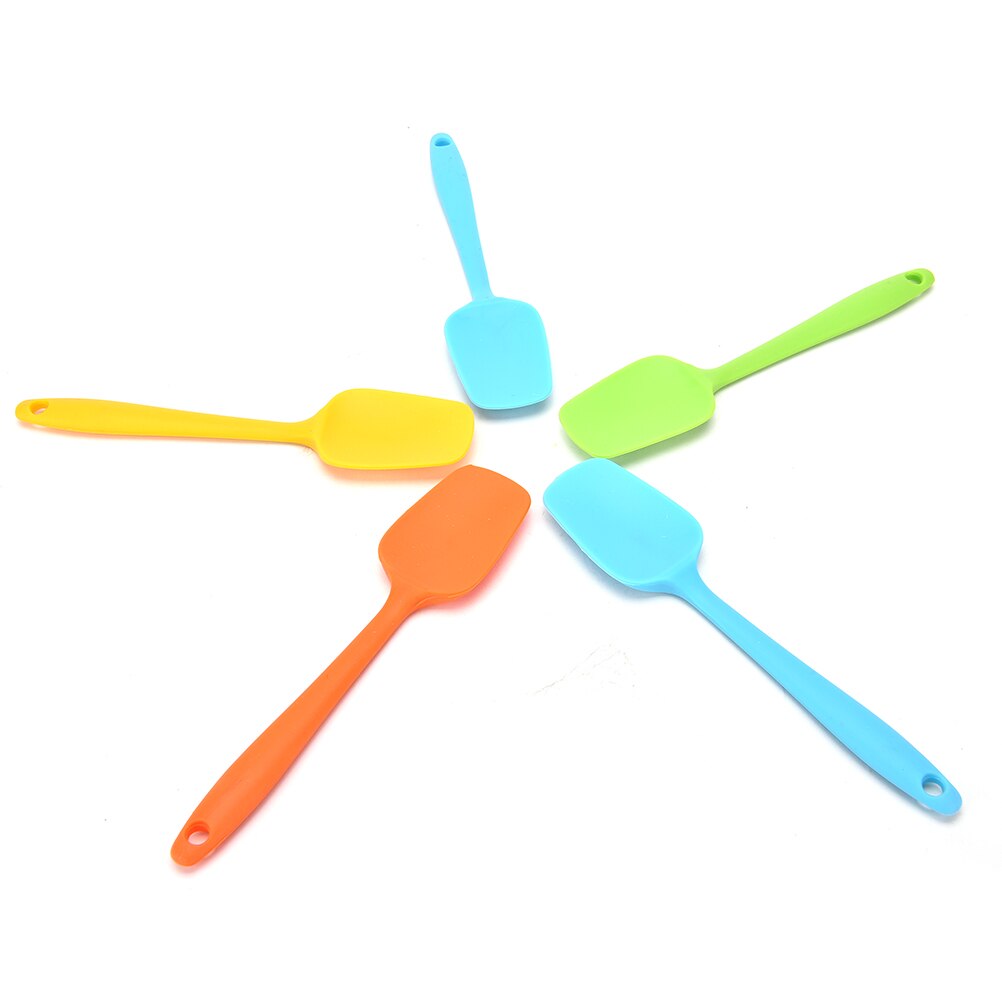 Eco Friendly Silicone Baking Spatula Cooking Baking Scraper Cake Cream Butter Spatula Mixing Batter Scraper Kitchen Tools