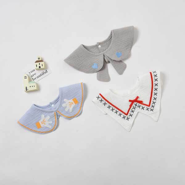 Primavera Verano otoño bebé cuello lazos bebé Baberos niños niñas cuello Collar niños accesorio: E