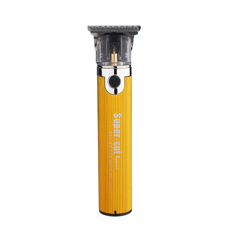 Cordless Hair Clipper Hair Trimmer Carbon-steel Blade Hair Cutting USB Beard Trimmer Powerful Haircut Styling: Yellow