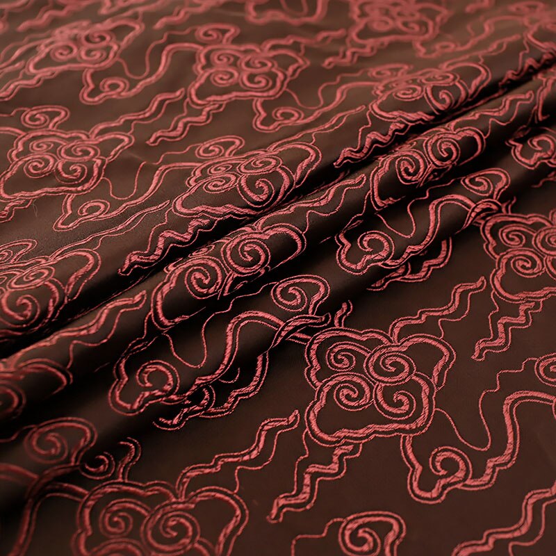 Satijn Kostuum Stof Brokaat Jacquard Stoffen Materiaal Voor Naaien Cheongsam En Kimono Voor Patchwork: 6