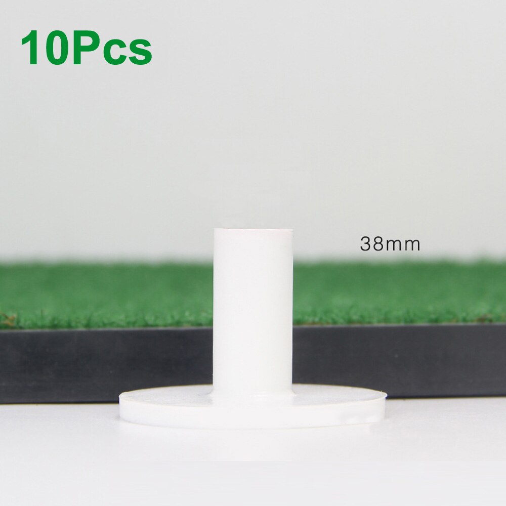 100 Tee Da Golf In Plastica - 38 Mm, Per Ferri, Ibridi E Driving Range, Colore Bianco - Foto 3