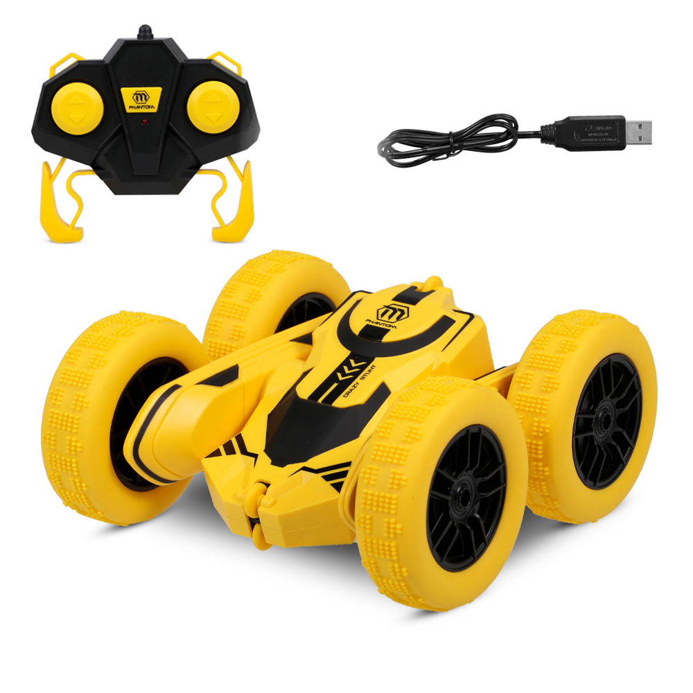 1/28 2.4GHz RC Stunt Car Tumbling Crawler Vehicle 360 Degree Flips Double Sided Rotating Tumbling Mini RC Cars