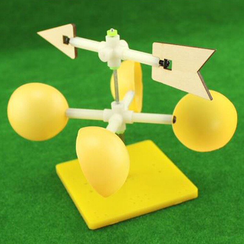 Vindflöjel modell vetenskapligt gör-det-själv experiment vindindikator pedagogisk leksak