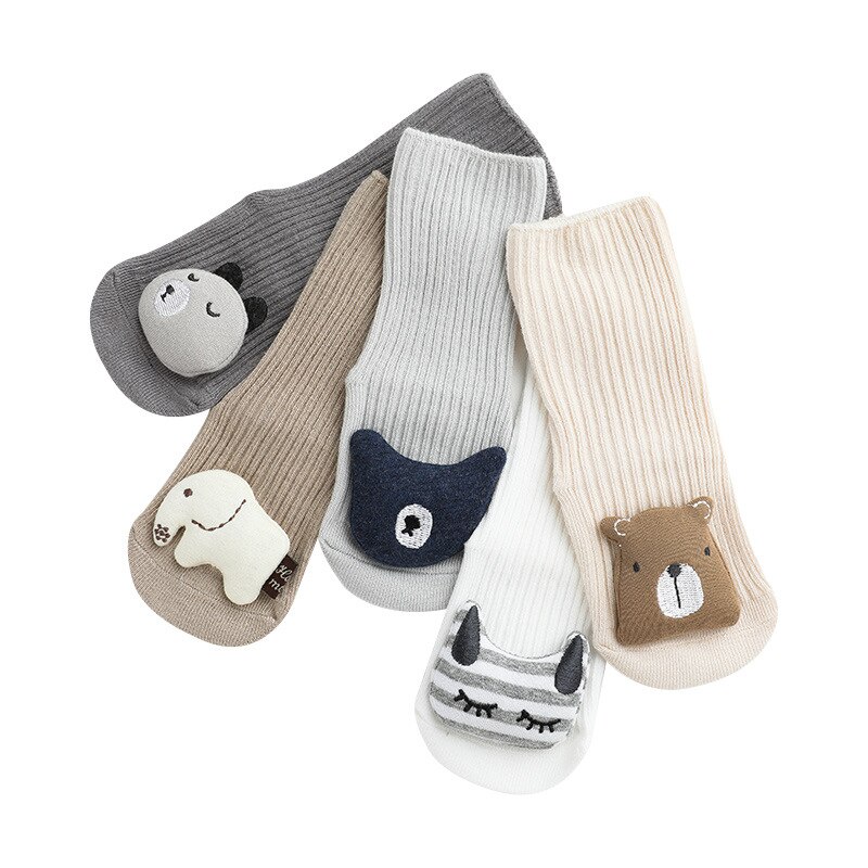 Herbst Winter Weiche Baumwolle Baby Mädchen Socken Neugeborenen Karikatur Ebene Baby Socken Kleinkind Baby Junge Socken Anti Unterhose Boden Socke frühling