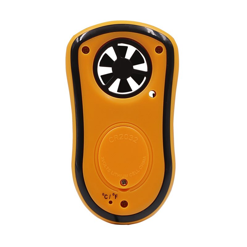 QSTEXPRESS Portable Anemometer Anemometro Thermometer Wind Speed Gauge Meter Windmeter 30m/s LCD Digital Hand-held Measure tool