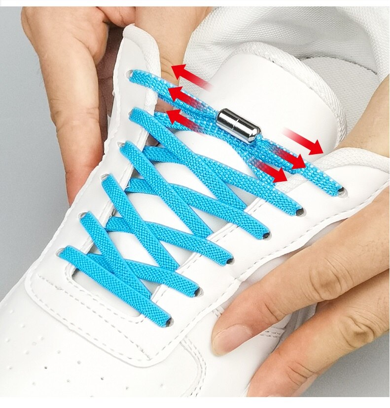 1 Paar Geen Tie Schoenveters Multicolour Elastische Schoenveters Voor Kinderen En Volwassen Sneakers Schoenveter Quick Lui Veters 21 Kleur shoestrings