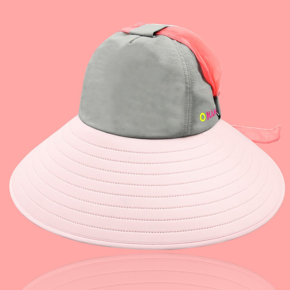 super big brim protect kids children hat cap: Default Title