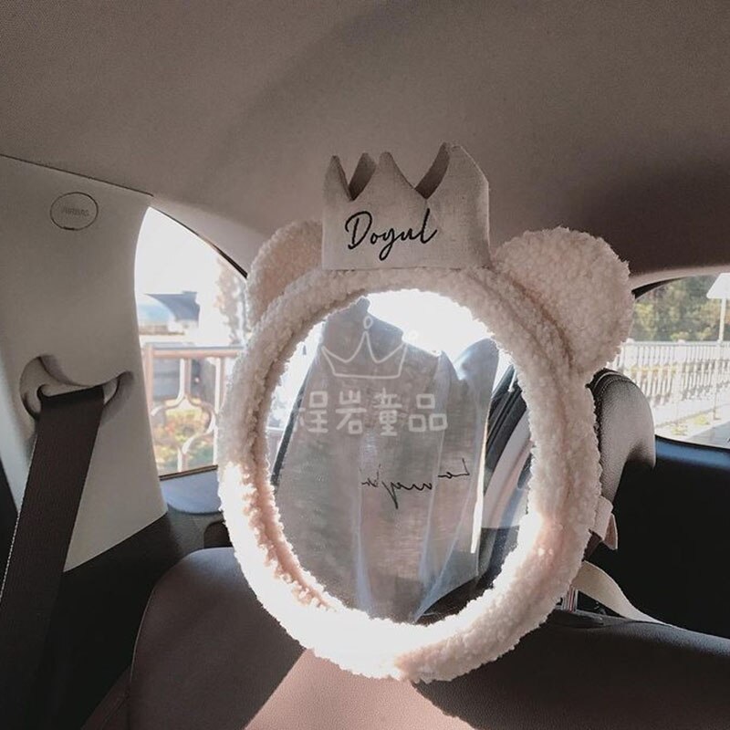 Desk Cosmetic Compact Vanity Table Mirror Hand Children's Vanity Round Mirrors Baby Room Decoration Spiegel Bohemian Decor