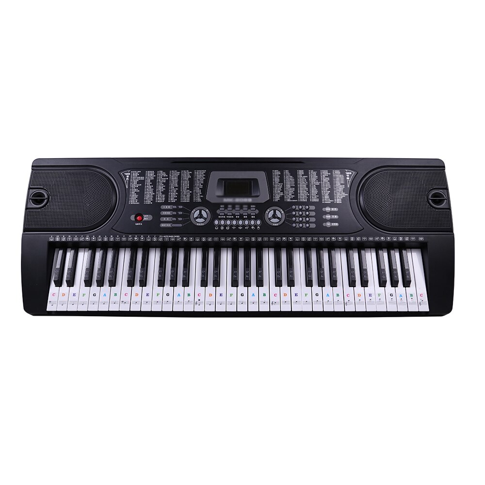 Transparent Piano Keyboard Sticker Laminated Piano Sticker Set PVC Educational Toys for Keyboard Instruments