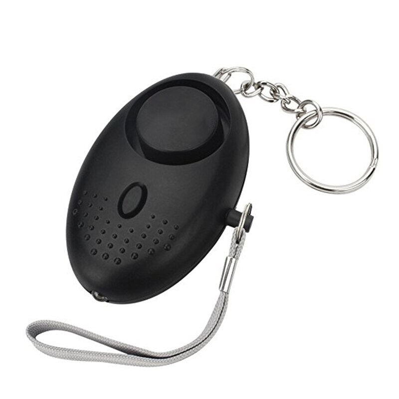 Portable High Brightness LED Light Safety Key Chain Pedant Security Alarms 130 DB For Students The Elderly Night Runners Women: 01