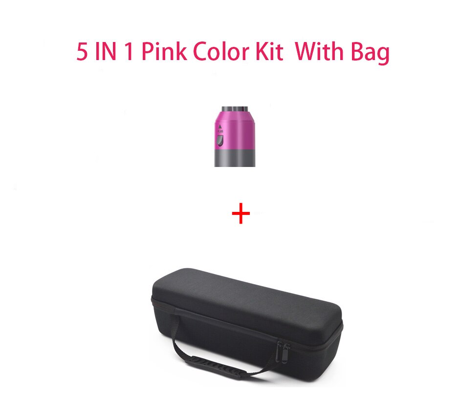 Elektrische Haar Roterende Borstel Haardroger Föhn Blow Haar Krultang Styling Tools 5 In 1 Air borstel