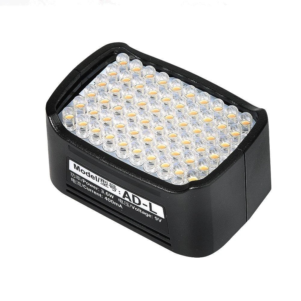 Godox-Accesorios de Flash AD-L, cabeza cambiable LED para AD200 AD200Pro, 60 uds.