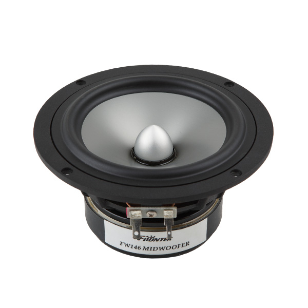 1PCS Original Fountek FW146 5'' Midwoofer Speaker Driver Unit Casting Aluminum Frame Aluminum Cone 8ohm RMS 35W D146mm Fs=50Hz