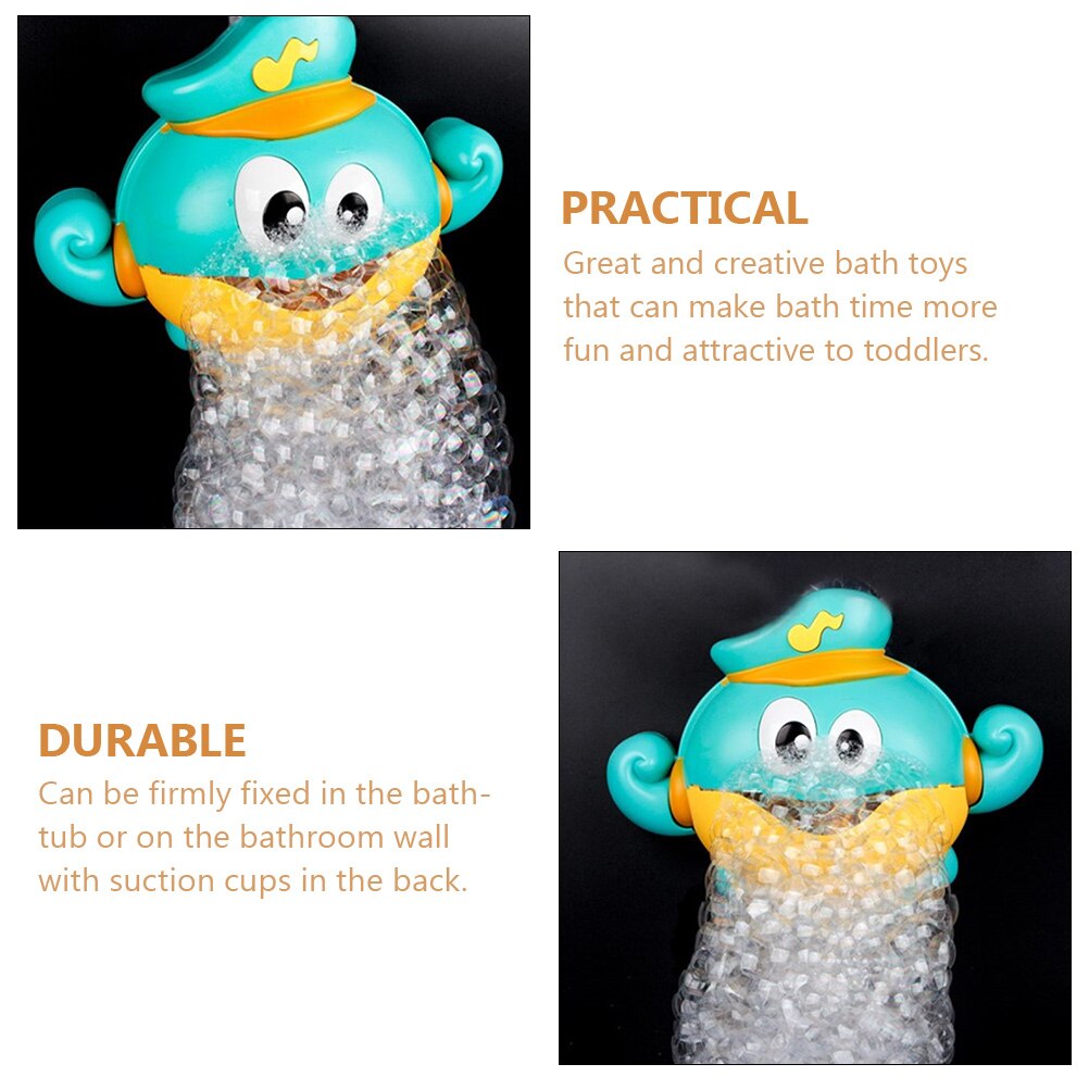 Polpo Bubble Maker Bath Electric Bubble Maker Plaything Bubble Machine