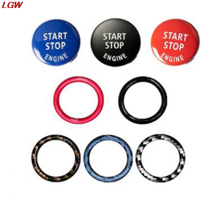 FOR BMW E90 E60 E70 ignition button switch 3 series 5 series X5 one-key start button Car start stop button engine button