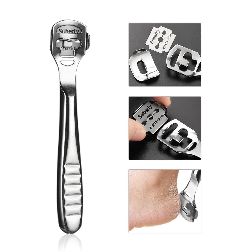 Hand Foot File Care Corn Cuticle Remover Shaver Blade Smooth Feet Pedicure Callus Skin Remover Care Tools