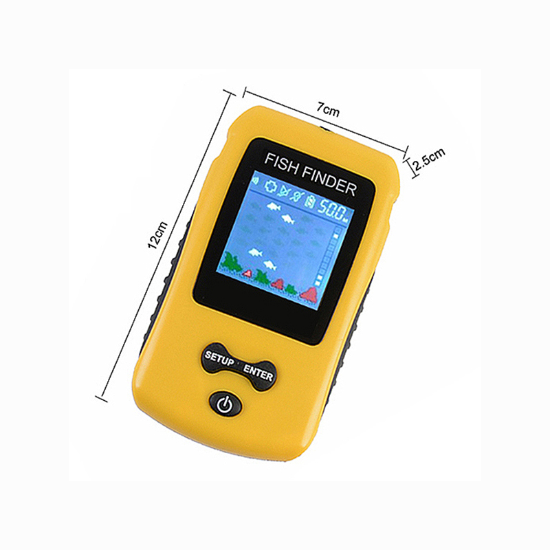 Portable Sonar Fish Finder With Coloured Lcd Display Sn Fish Finder Fishing Lure Echo Sounder Fishfinder