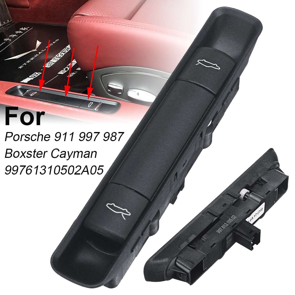 Kofferraumschloss Für Porsche 911 987 997 - Heckklappe Release Schalter