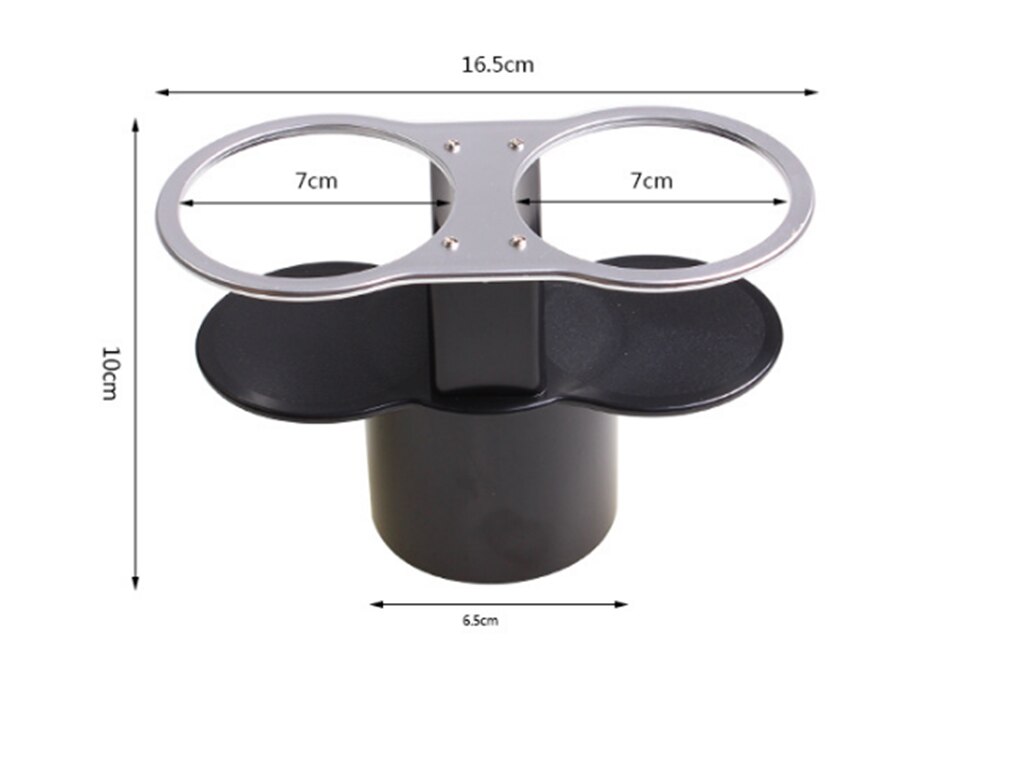 Double hole car accessories cup holder / beverage rack mounting for Peugeot 206 307 406 407 207 208 308 508 3008