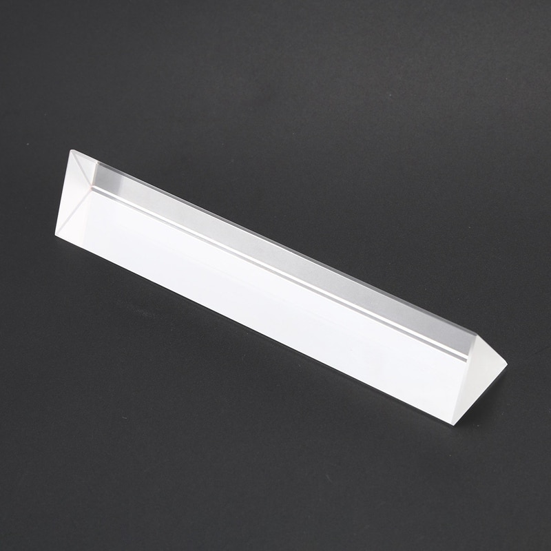 Gtbl 15Cm X 3Cm Regenboog Optical Glass Triple Driehoekig Prisma Natuurkunde Onderwijs Lichtspectrum Met Geschenkdoos