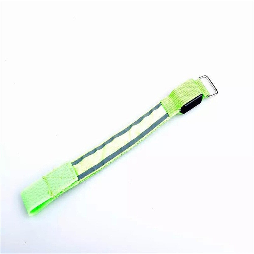 Fietsen Lichtgevende Armband Reflecterende Led Light Arm Armband Strap Veiligheid Riem Voor Night Running Fietsen Riem Veiligheid # j2p