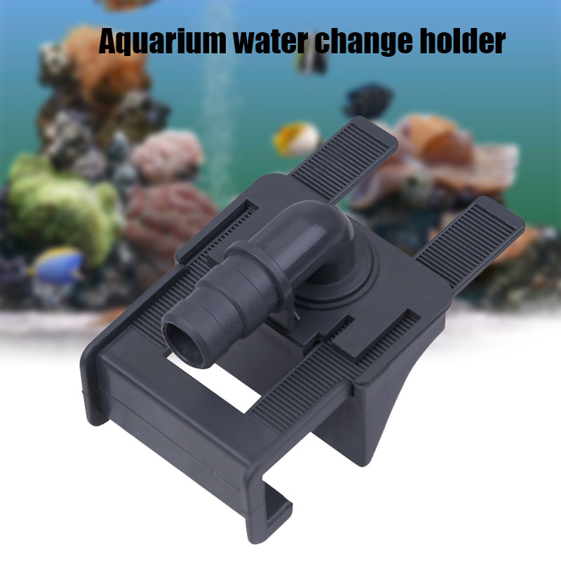 1/2/4Pcs Black Aquarium Tank Water Buisklem Slang Buis Staaf Bevestigingsclip Mount Houder Accessoires aquarium Slang Houder PI669