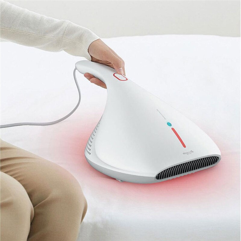 Vacuum Cleaner Handheld Light And Heat Shock UV Lamp Remove Mites Strong Suction Cleaner Instrument