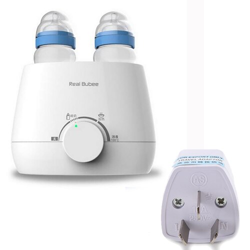 Electric Baby Bottle Warmer Double Infant Bottle Sterilizer Baby food Warm Universal Heater BPA Free Baby Care Products: AU