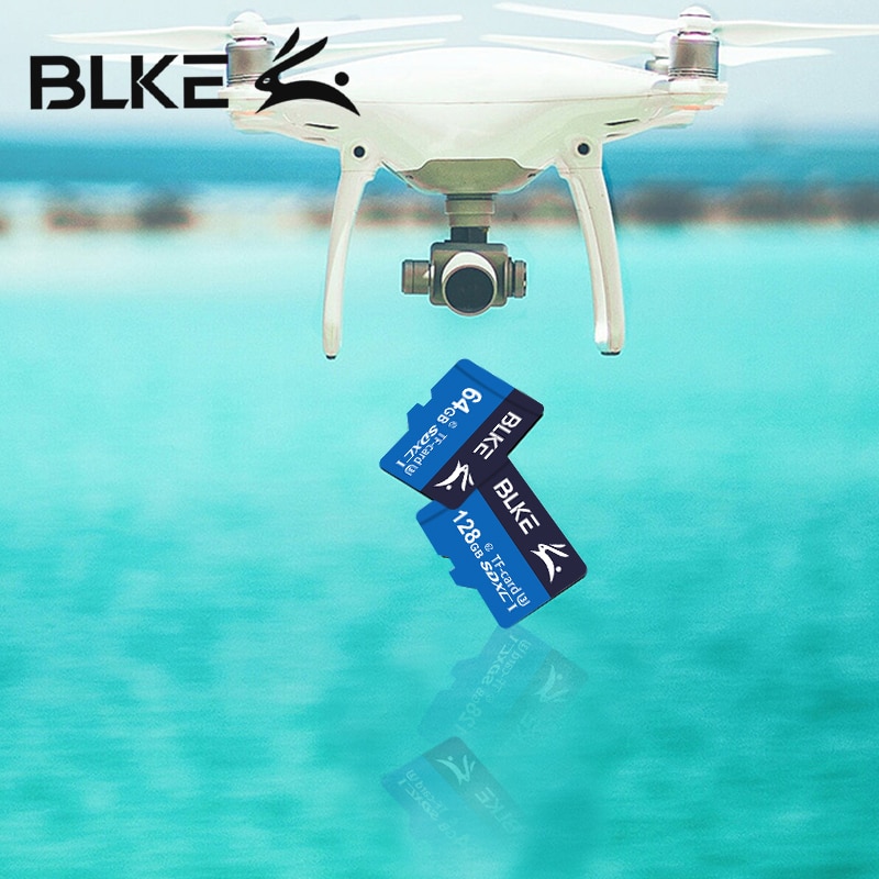 BLKE micro sd card 32GB 64GB 128GB 256GB SDXC/SDHC Flash Memory Card micro sd for Gopro/DJI/Nintendo switch