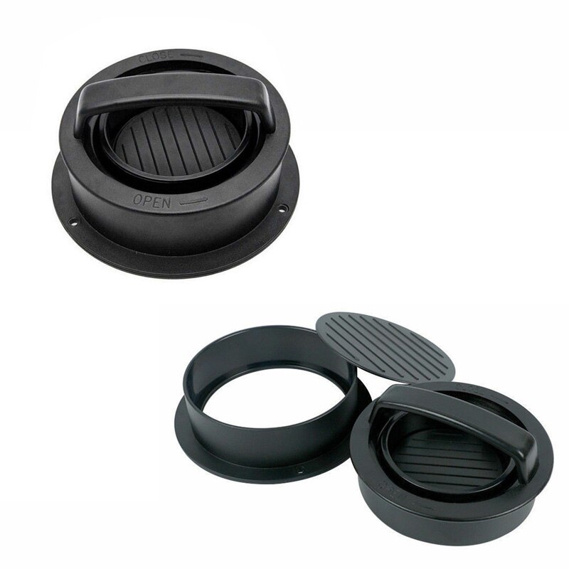 ABS Hamburger Hersteller Hamburger Presse Runde bilden Nicht-Stock Hamburger Fleisch Rindfleisch Grill Burger Presse Patty Hersteller Schimmel