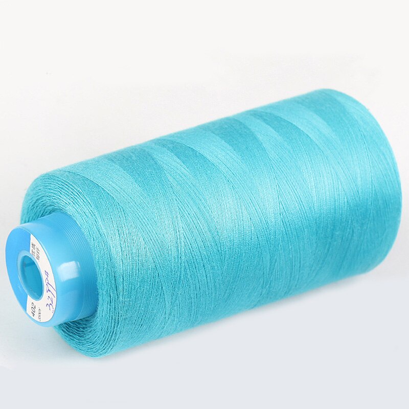 3500m yards overlock naaimachine lijn meter cones zwart wit naaigaren industrieel polyester garen