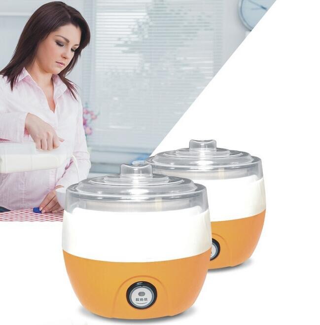 Elektrische Yoghurt Machine Roestvrijstalen Voering Mini Automatische Yoghurt Maker 1L Capaciteit 220 V