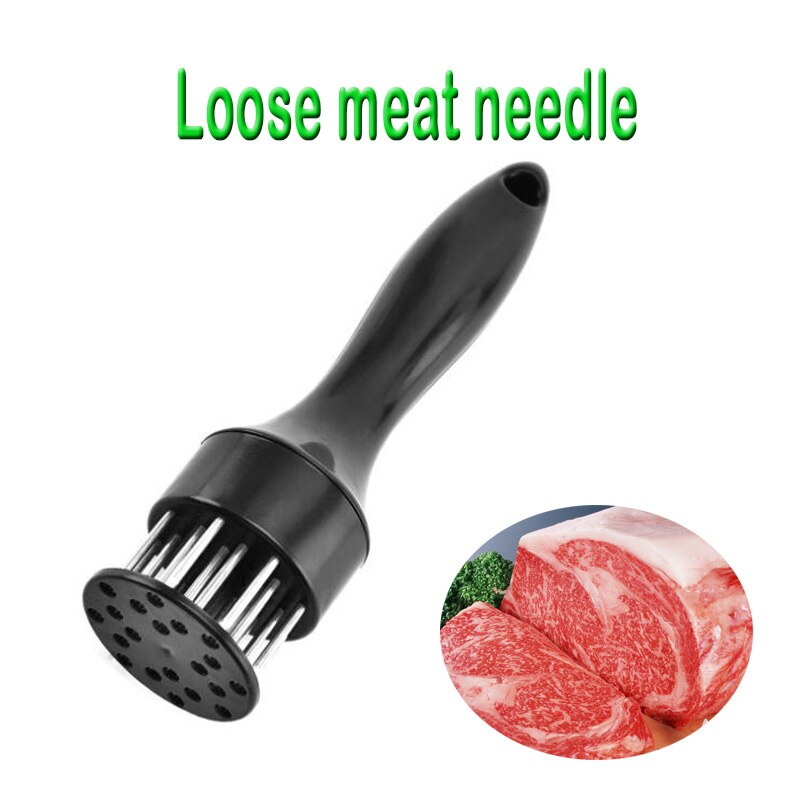 Beroep Roestvrijstalen Mesjes Vleesvermalser Ultra Scherpe Naald Keuken Tool Voor Steak Varkensvlees Rundvlees Vis Tederheid Kookgerei
