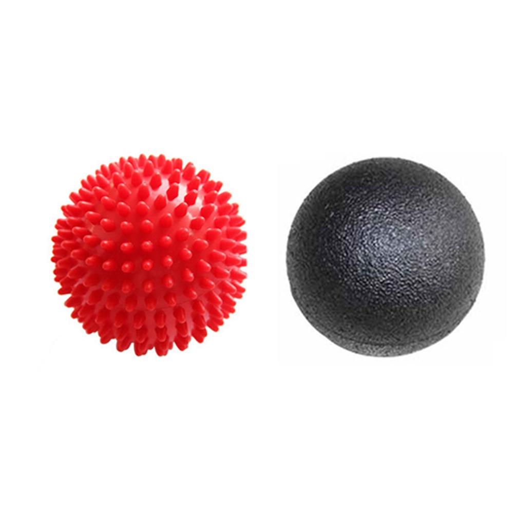 Juego de bolas de masaje de cacahuete para hombres y mujeres, pelota de masaje con puntas, suministros de entrenamiento y Yoga