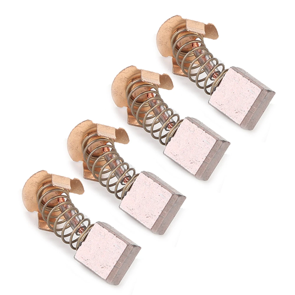 For MAKITA CB441 CB432 DTW450 DSS611 DSS610 BSS611 BSS610 Carbon Brushes Set of 4 Brushes Copper and Carbon Material