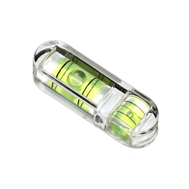 Mini T-Type Spirit Level Mini Plastic Bubble Level Acrylic Leveler Acrylic Measuring Level Adjustment