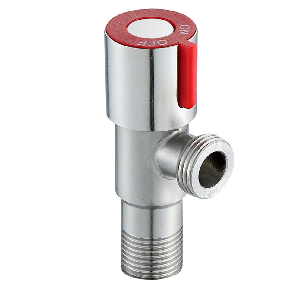 Sink Shut Off Valve Bathroom Angle Valve Stainless Steel Lead-free Shut Off Vavle for Toilet Kitchen Sink