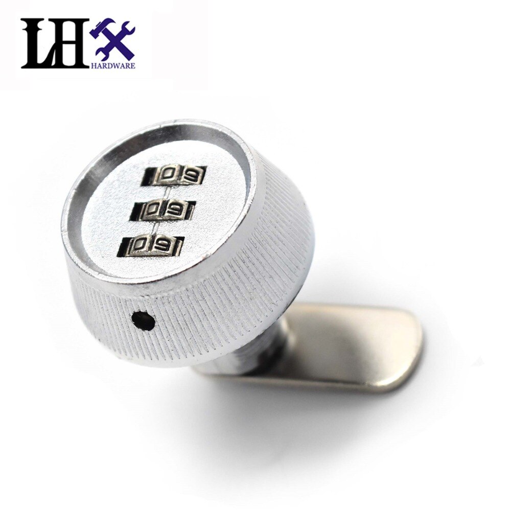Hardware Three Size 3 Code(0-9) Convenient Combination Locks Password Security Lock For Box Cabinet Cerradura