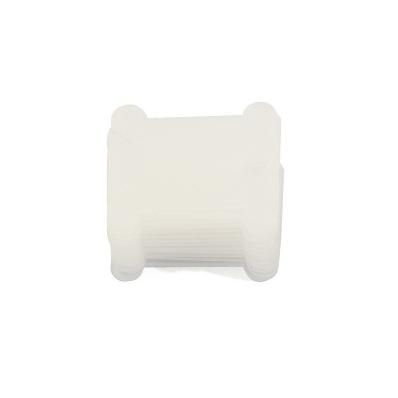 Borduurgaren Houder Floss Craft Spoel Kruissteek Opslag Houder Plastic Naaigaren Board Kaart Draad Organisator: Clear