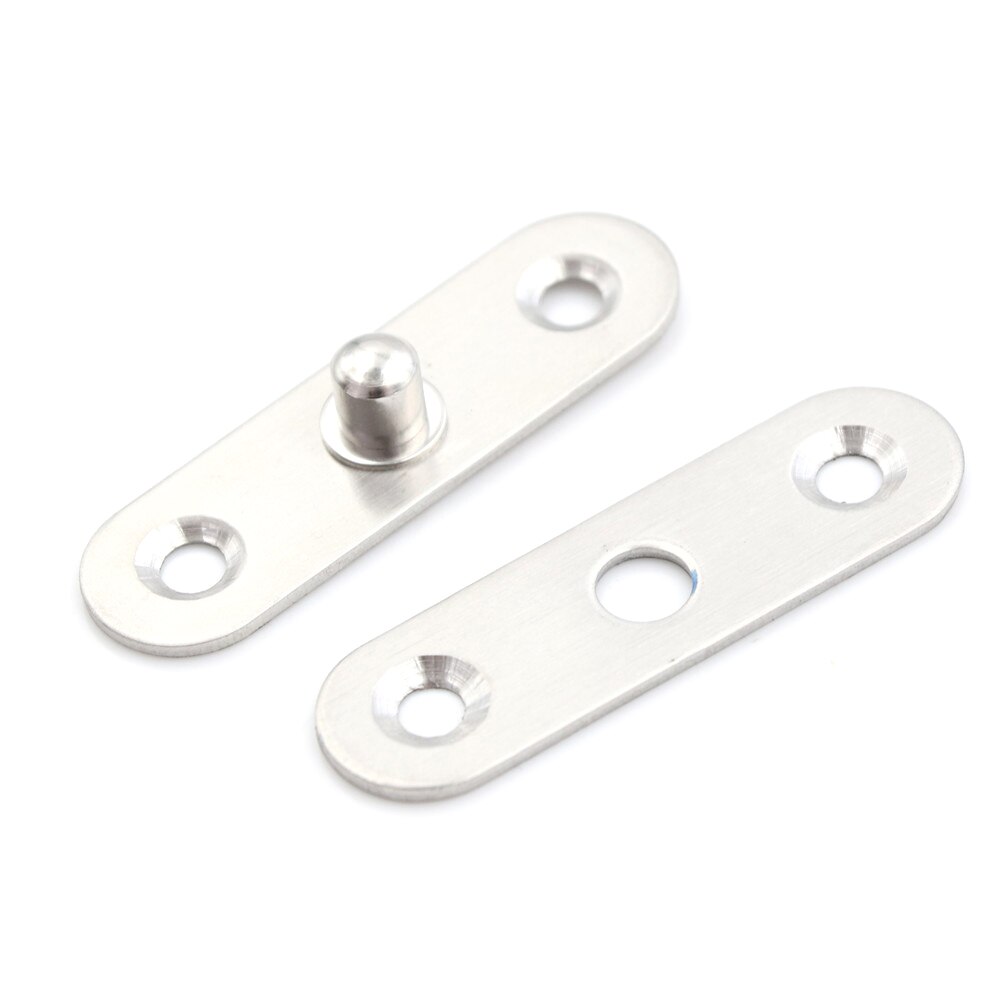 75/95/100mm meubles charnières 360 degrés charnière rotative en acier inoxydable porte Pivot haut en bas arbre