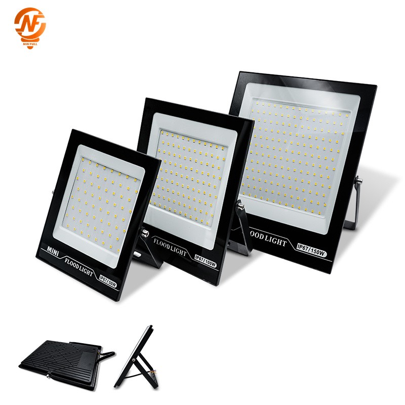 LED Flood Light 10W 20W 30W 50W 100W AC 220V Reflector Spotlight Street Light Wall Lamp IP67 Waterproof Outdoor Garden Lighting