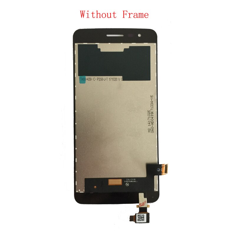 Pantalla LCD Original X240 para LG K8 2017x240, Digitalizador de pantalla táctil, con marco biselado, montaje completo,