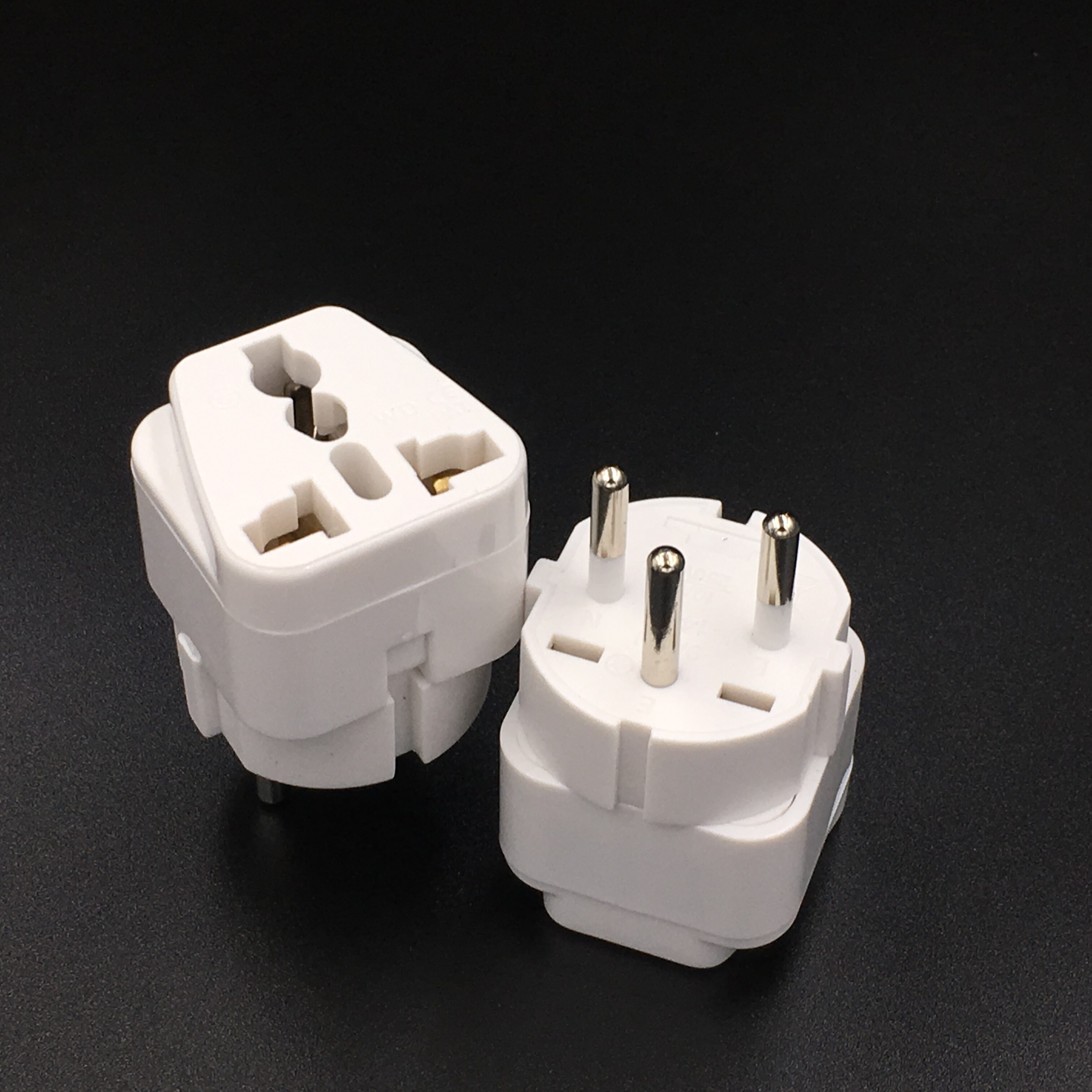 ISRAEL Palestine Travel Plug Adapter Universal Outlet Israeli 3 Pin Grounded Plug Adaptor 10A 250V