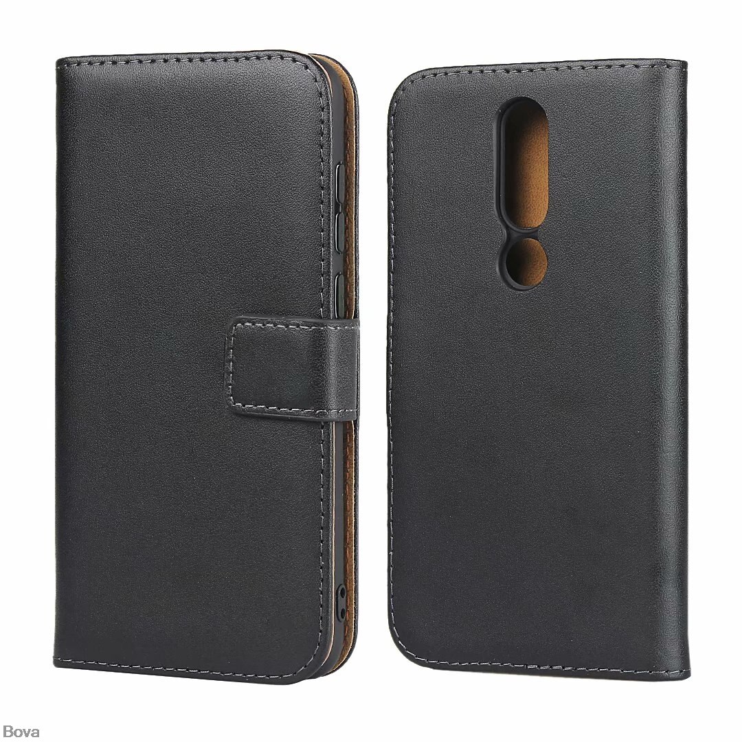 Prämie Leder kippen-Startseite Luxus Brieftasche Telefon fallen für Nokia 5,1 Plus/für Nokia X5 karte Halfter Halfter telefon Hülse GG