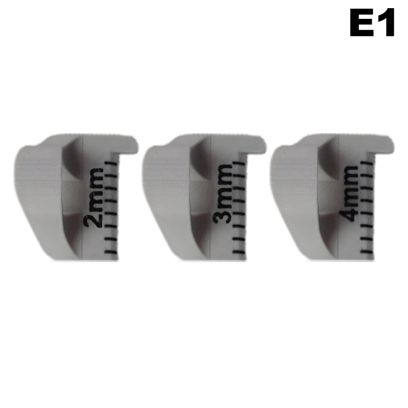 Sewing Needle Gauge Measuring Tool, Finger Ruler Sewing Template For Equal Stitches, Finger Protector, DIY Stitching Guide Tool: VIOLET/紫罗兰